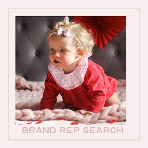 Red Frilly Collar Romper