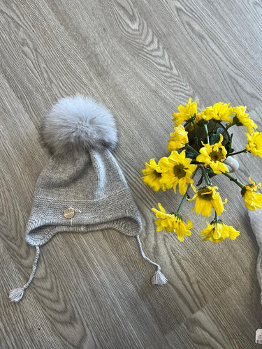 Arabella Cashmere Baby Bonnet