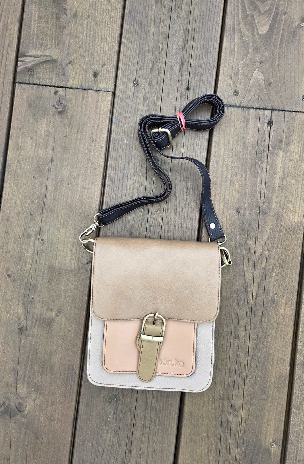 Soruka James Unisex Crossbody Leather Bag 83004