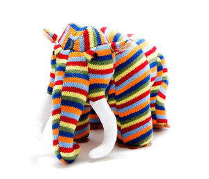 Best Years Knitted Woolly Mammoth Prehistoric Soft Toy Teddy Brights BY4160NB