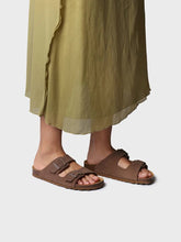 Toni Pons -  Women's sandal in suede with buckle - GHANA-QT - Taupe