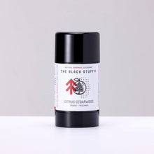 The Black Stuff - Natural Deodorant - Citrus Cedarwood Blast