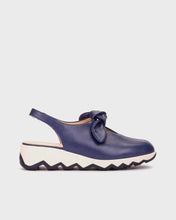 Wonders C-7602 SIMON02 Navy Blue Slingbacks