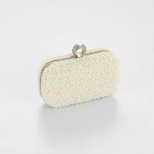 Pearl Clutch Bag 1087 Cream