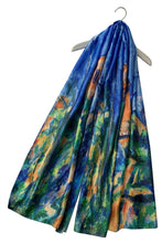 Fashion Scarf - Cezanne Post Impressionism On The Way to The Chateau Painting Print Art Scarf SC-3725