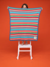 Cosatto Knitted Stripe Blanket - Multi Colour BLAN0220