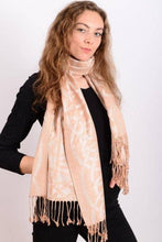 Celtic Ore Crafts - IRS-008E Celtic Trad Pashmina: Cream / 65cm x 190cm