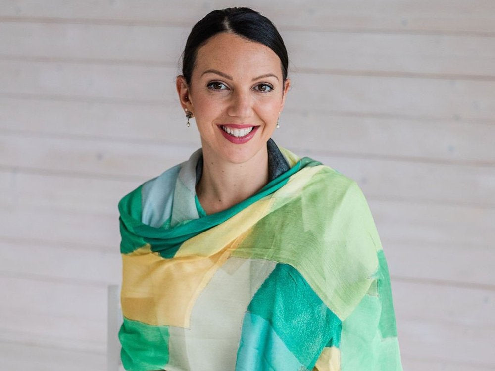 Rita Oates Scarf & Greeting Card Set