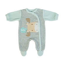 FS Baby - 16212 - Babygrow - Green/grey