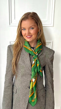 Celtic Ore Crafts - IRS-036A Polysilk Scarf Tree Green/Gold