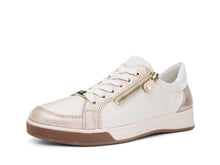 Ara 12-34432-63 ROM Leather Sneakers, Sand/Cream/White