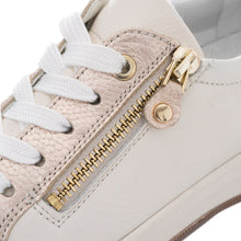 Ara 12-34432-63 ROM Leather Sneakers, Sand/Cream/White