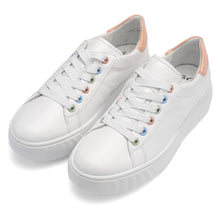 Ara 12-46523-73 MONACO Sneakers, White/Apricot