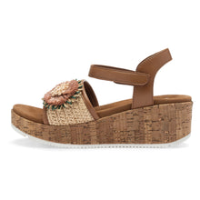 Ara 12-51506-09 Rimini Sandals - Cognac/Natural