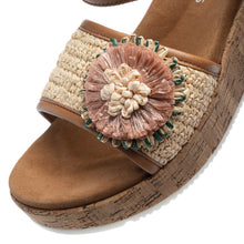 Ara 12-51506-09 Rimini Sandals - Cognac/Natural