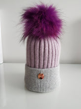 Arabella Cashmere Hat with detachable Pom Pom