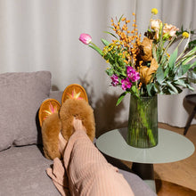 Sheepers - Elsa Sheepskin Slippers with Starburst Embroidery