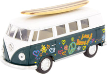 Miniature VW Classic 1962 Combi Surf with Surfboard