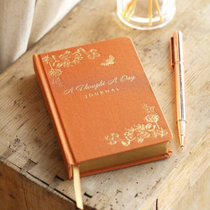 Lisa Angel - Orange Five Year Thought a Day Journal