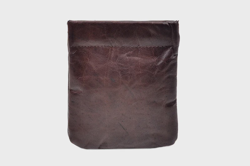 Tinnakeenly Snap Purse TK131 - Dark Brown Leather