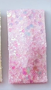 Dainty Delights Creations - 2" Rectangle Snap Clip -Pastel Glitters