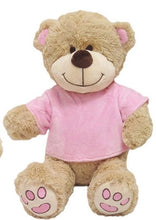 Medium Velour T-shirt Teddy Bear BB34M