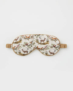 Fable - 'A Night's Tale' - Crystal Grey Woodland Scene Sleep Mask