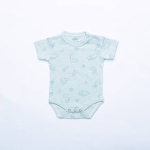 FS Baby - 16930 - Set of 2 bodies - Organic cotton - Blue