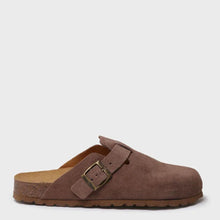 Toni Pons -  Women's clog in suede with buckle - GEMINA-QT - Taupe