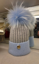 Arabella Cashmere Hat with detachable Pom Pom