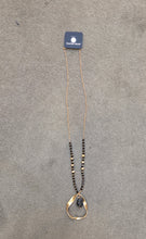 SMS50 Sparkle Mode Gold & Black Necklace