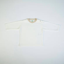 FS Baby - 16262 - Dungarees + t-shirt long sleeve - Organic cotton - Offwhite/brown