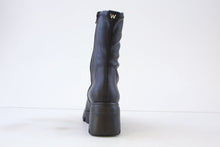 Wonders G-7017 Black Leather Sock Lightweight Boots