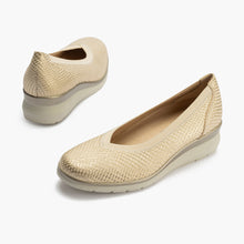 Pitillos 10373 Gold Leather Shoe