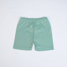 FS Baby - 16360 - Organic cotton t-shirt + shorts - Ecru/green