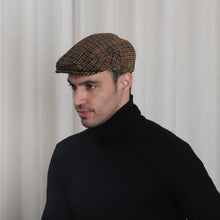 Celtic Ore Crafts - HAT-005 Countryman Tweed Cap Check Houndstooth
