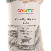 Cosatto Bobtail Knitted Stripe Blanket BLAN5683