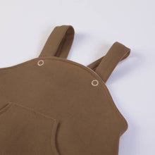FS Baby - 16600 - Dungarees + t-shirt - Organic cotton  Offwhite/brown