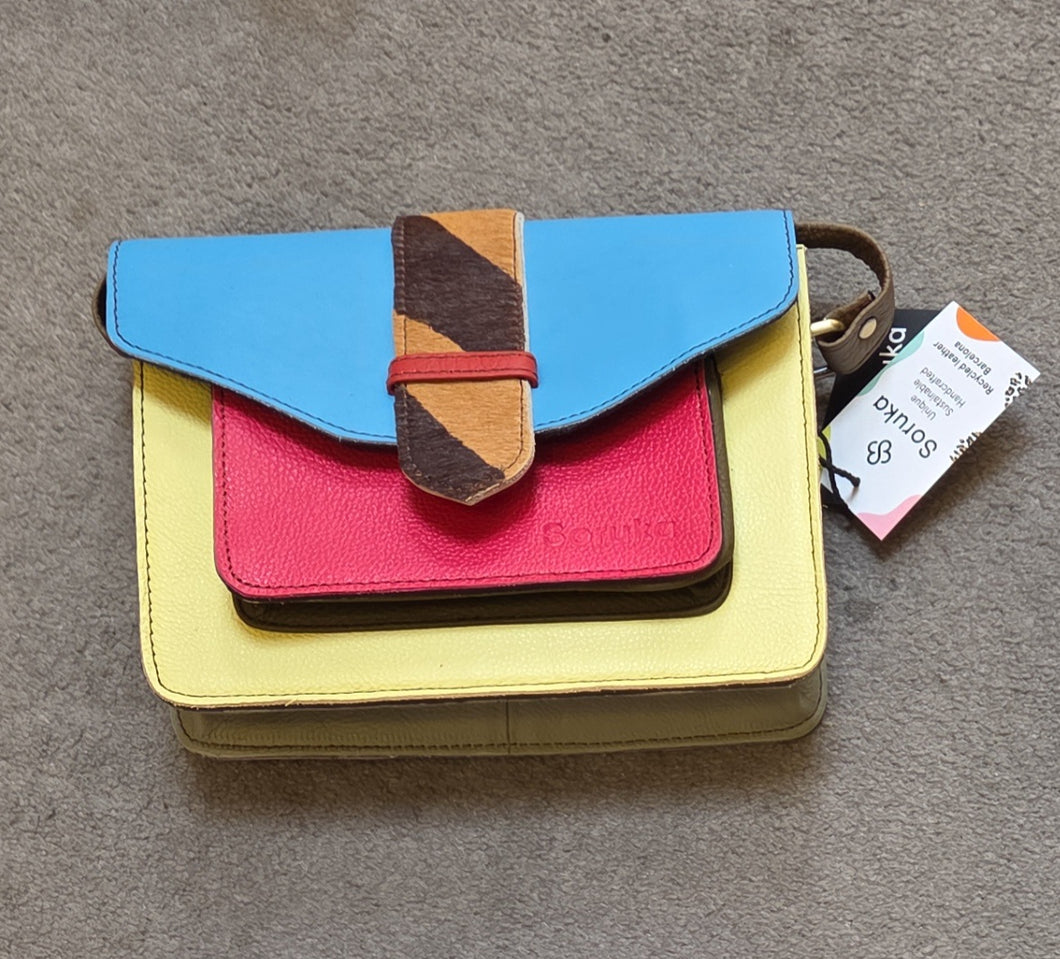 Soruka Grace Reversible Loop Leather Bag 81010