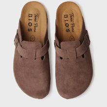 Toni Pons -  Women's clog in suede with buckle - GEMINA-QT - Taupe