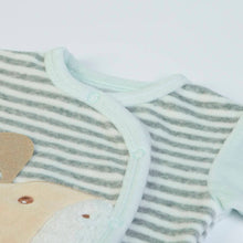 FS Baby - 16212 - Babygrow - Green/grey