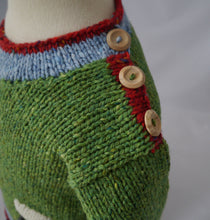 Julie Dillon Knitwear - Green Sheep Merino Wool sweater