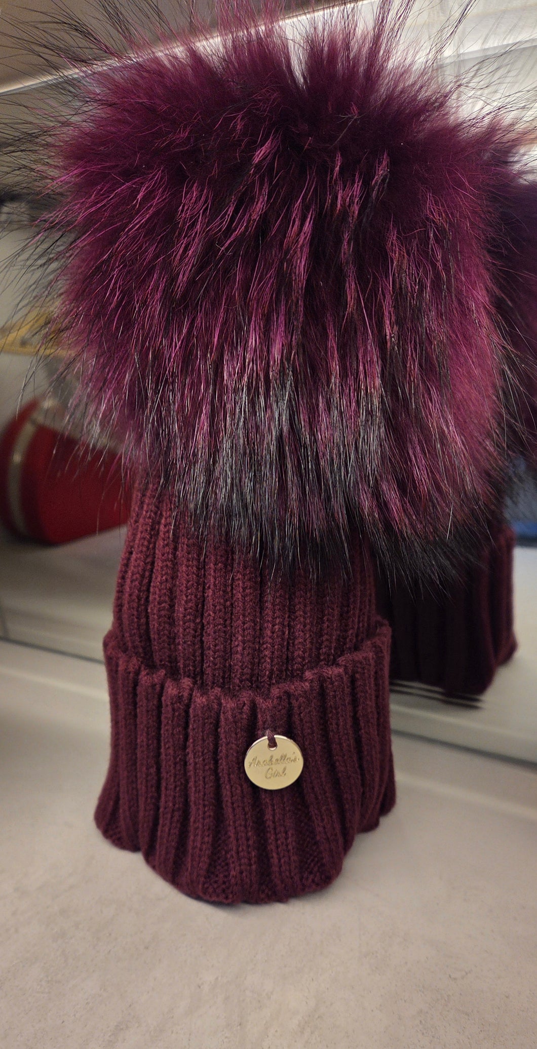 Arabella Junior Cotton Pom Pom Hat