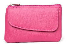 Grafitti Zip Top Leather Coin Wallet 0-332