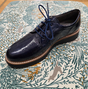 Pitillos 10761 Navy laced Brogue