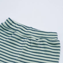 FS Baby - 16856 - Organic cotton - T-shirt + shorts - Offwhite/green