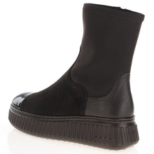 Wonders A-5207 Suede/Leather Coffee Boots