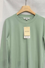 J.W. Atelier - 100% premium cotton long-sleeve T-shirt: Almond