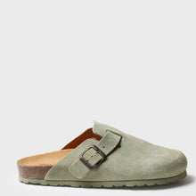 Toni Pons -  Women's clog in suede with buckle - GEMINA-QT - Mint