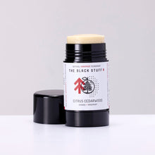The Black Stuff - Natural Deodorant - Citrus Cedarwood Blast